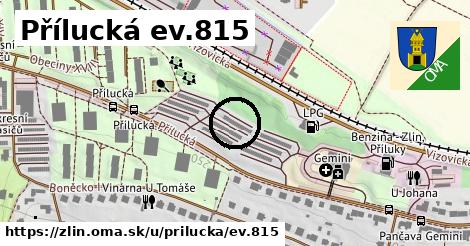 Přílucká ev.815, Zlín