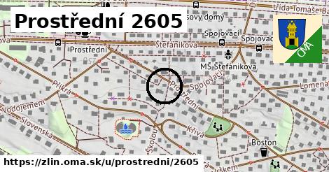 Prostřední 2605, Zlín