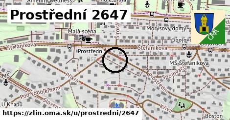 Prostřední 2647, Zlín