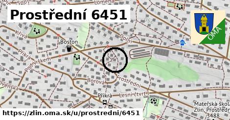 Prostřední 6451, Zlín