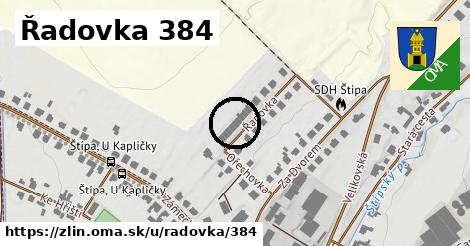 Řadovka 384, Zlín