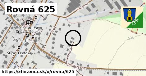 Rovná 625, Zlín