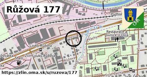 Růžová 177, Zlín