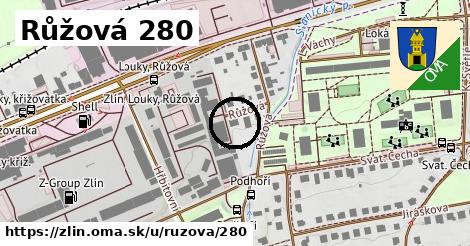 Růžová 280, Zlín