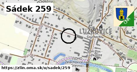 Sádek 259, Zlín