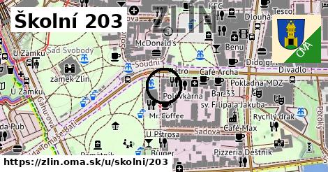 Školní 203, Zlín