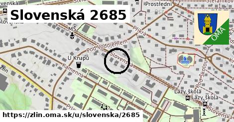 Slovenská 2685, Zlín