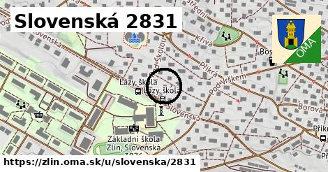 Slovenská 2831, Zlín