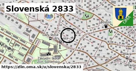 Slovenská 2833, Zlín
