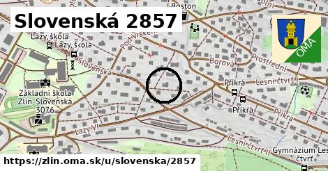 Slovenská 2857, Zlín