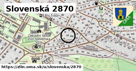 Slovenská 2870, Zlín