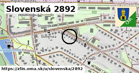 Slovenská 2892, Zlín