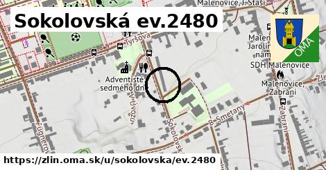 Sokolovská ev.2480, Zlín