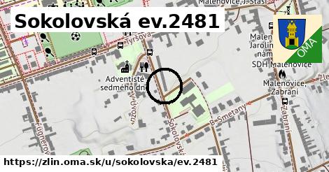 Sokolovská ev.2481, Zlín