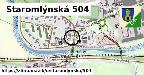 Staromlýnská 504, Zlín