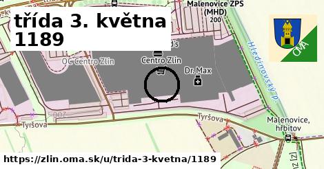 třída 3. května 1189, Zlín