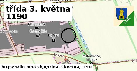 třída 3. května 1190, Zlín