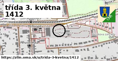 třída 3. května 1412, Zlín