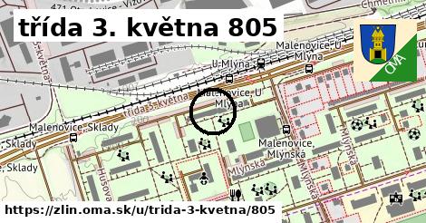 třída 3. května 805, Zlín