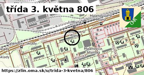 třída 3. května 806, Zlín