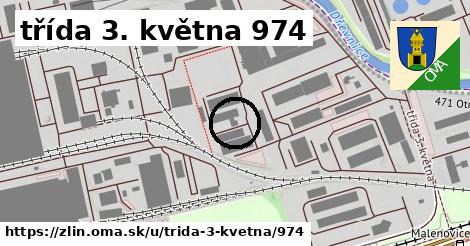 třída 3. května 974, Zlín