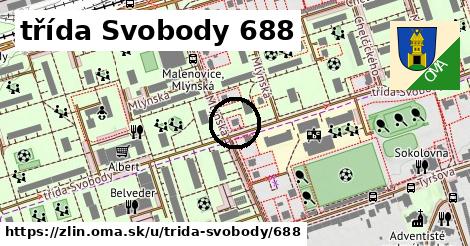 třída Svobody 688, Zlín