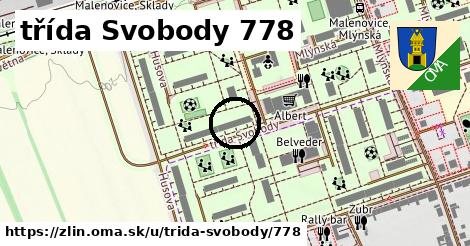 třída Svobody 778, Zlín