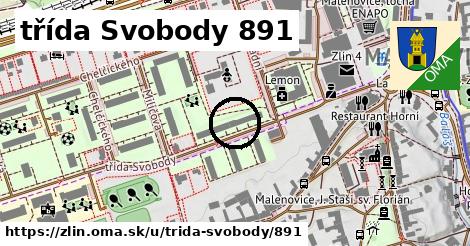 třída Svobody 891, Zlín