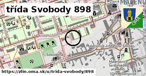 třída Svobody 898, Zlín
