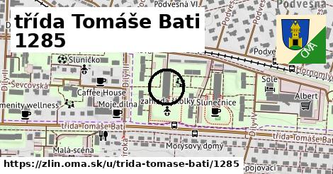 třída Tomáše Bati 1285, Zlín