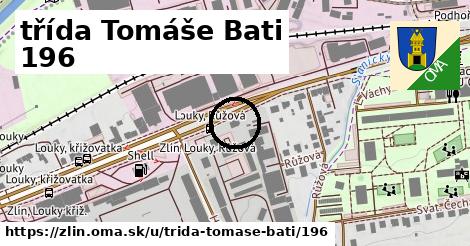 třída Tomáše Bati 196, Zlín