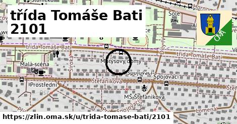 třída Tomáše Bati 2101, Zlín
