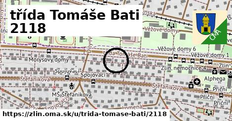 třída Tomáše Bati 2118, Zlín