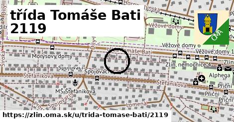 třída Tomáše Bati 2119, Zlín