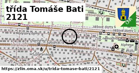třída Tomáše Bati 2121, Zlín