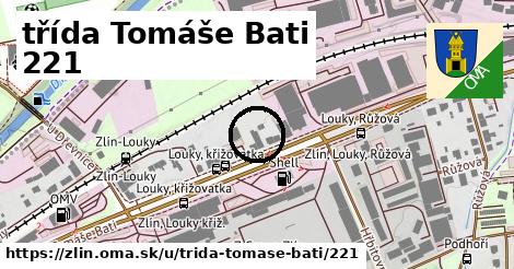 třída Tomáše Bati 221, Zlín