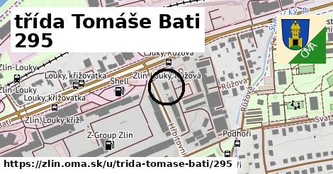 třída Tomáše Bati 295, Zlín