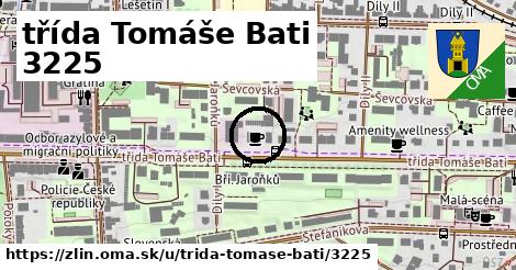 třída Tomáše Bati 3225, Zlín