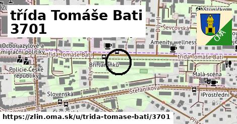 třída Tomáše Bati 3701, Zlín