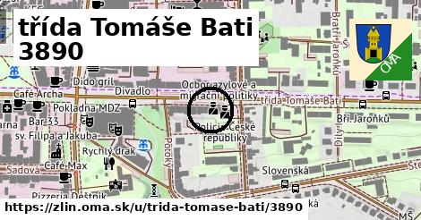 třída Tomáše Bati 3890, Zlín