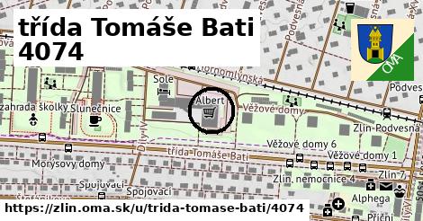 třída Tomáše Bati 4074, Zlín