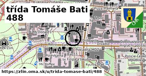 třída Tomáše Bati 488, Zlín