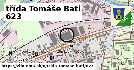 třída Tomáše Bati 623, Zlín