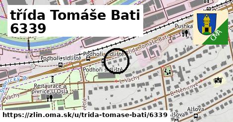 třída Tomáše Bati 6339, Zlín