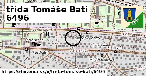 třída Tomáše Bati 6496, Zlín