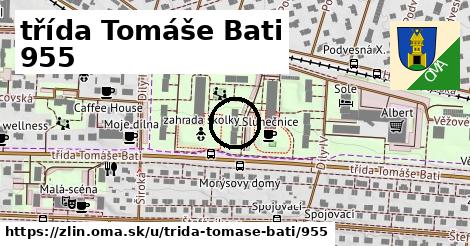 třída Tomáše Bati 955, Zlín