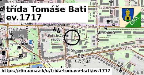 třída Tomáše Bati ev.1717, Zlín