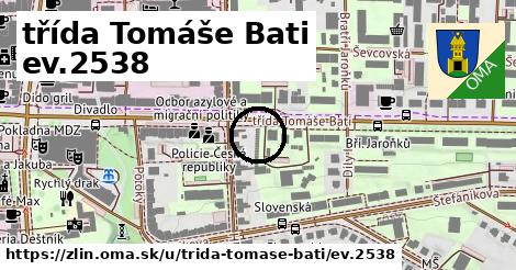 třída Tomáše Bati ev.2538, Zlín
