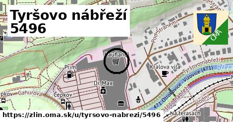 Tyršovo nábřeží 5496, Zlín