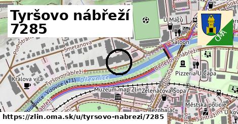 Tyršovo nábřeží 7285, Zlín